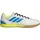 adidas Top Sala Competition II IN Herren Cloud White/Lucid Ray Blue/Solar Yellow 48