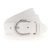 TAMARIS Gürtel Essential Classics TB0001L01 Damen Gürtel Uni weiss 0100 - 80