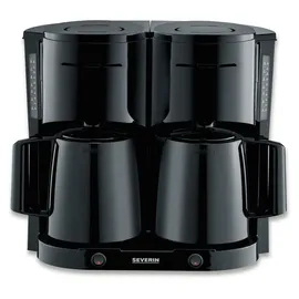 Severin Duo-Filterkaffeemaschine KA 9315 schwarz