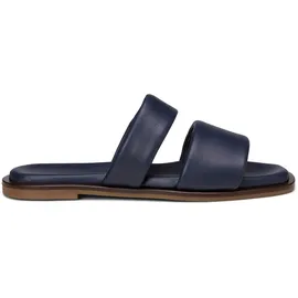 Marc O'Polo "aus softem Ziegenleder", Damen, Gr. 39, true navy, Obermaterial: 100% Leder, unifarben, Schuhe Sandale