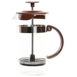 DKD HOME DECOR Kolben-Kaffeemaschine DKD Home Decor Braun Durchsichtig Edelstahl Borosilikatglas 350 ml 16 x 9 x 18,5 cm - Braun