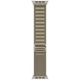Apple Watch Band - Alpine Loop 49 mm - Olivgrün - Medium