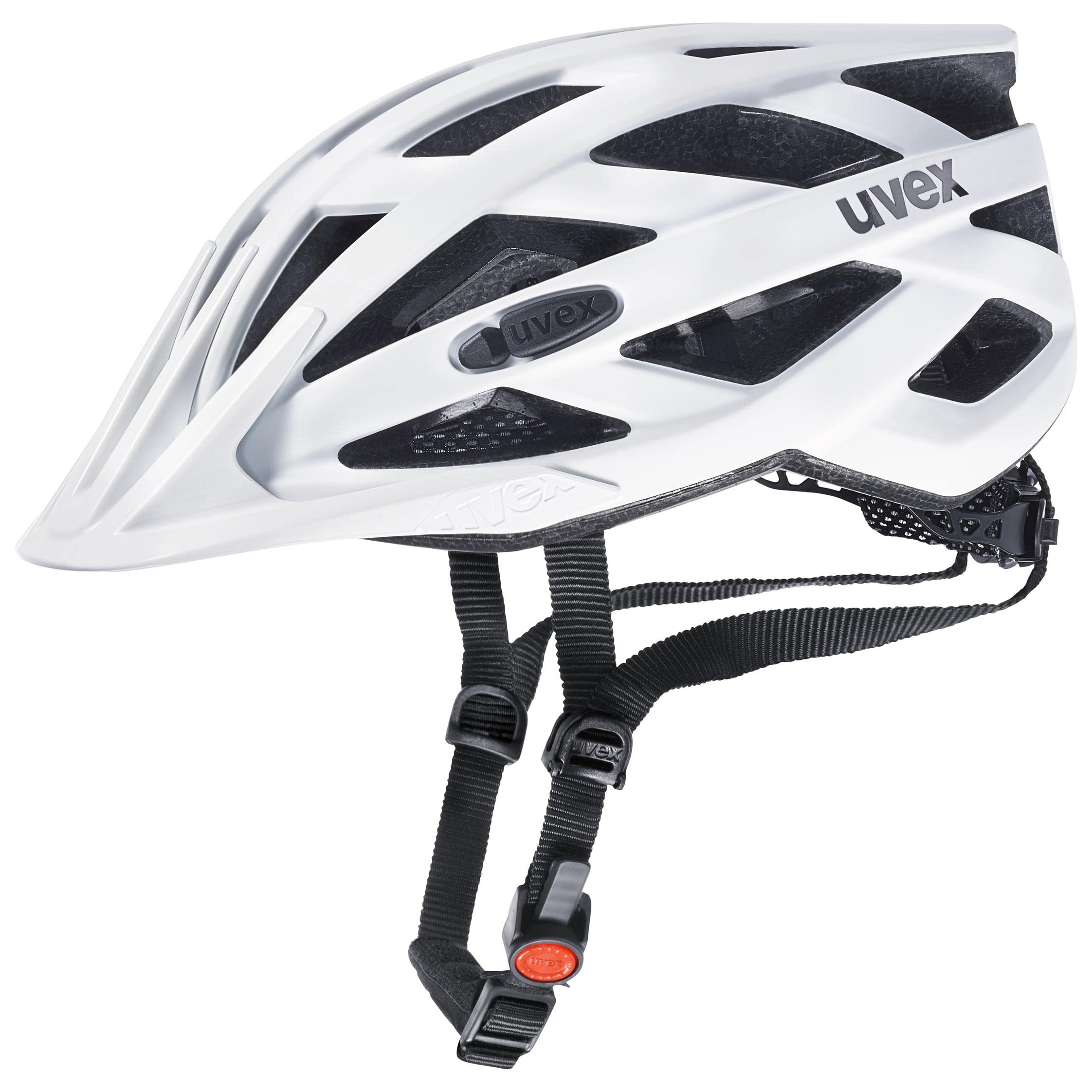 uvex i-vo cc - leichter Allround-Helm für Damen und Herren - individuelle Größenanpassung - erweiterbar mit LED-Licht - white matt - 56-60 cm