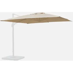 Beige Bespannung für Sonnenschirm 3x3m - Falgos - Ersatzbespannung