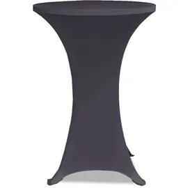 vidaXL Stretch-Tischhussen 4 Stk. 60 cm Anthrazit