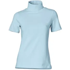 Heine Rollkragen-Shirt Kurzarm Blau 34