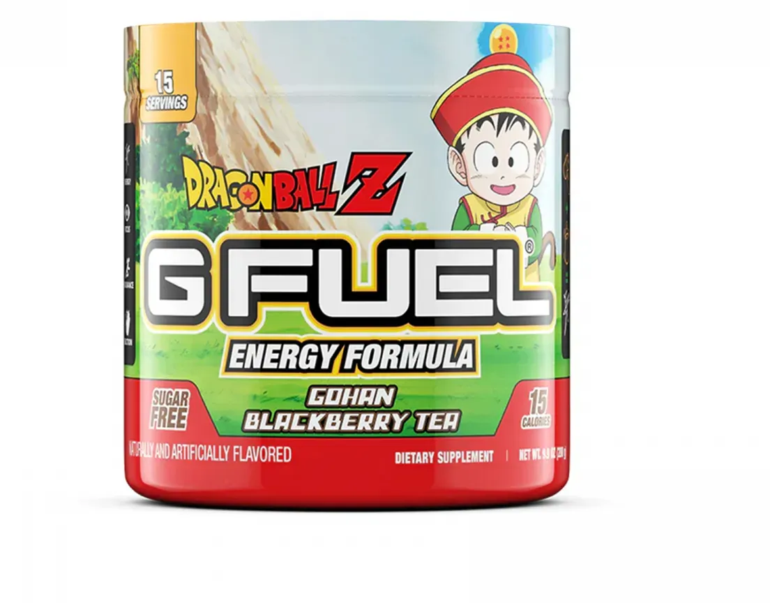 G FUEL Dragon Ball Z Gohan Blackberry Tea - 15 Portionen