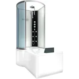 AcquaVapore Kombination Badewanne Dusche K50-R02-EC Duschtempel 100x170