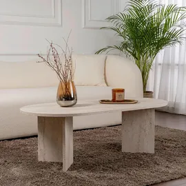 Asir Couchtisch NEL 119x60 cm beige - Beige