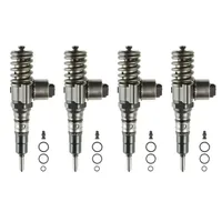 4X 0414720404 Pumpe Düse Einheit PDE Audi, Seat, VW, Skoda, Mitsubishi 2.0 TDI Bosch (03G130073GX, 03G130073G, 0414720454)