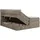 MKS Meble Tiliano King 200 x 200 cm H3 Braun