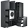 laundreezy Mehrzweckschrank-Set 186 x 238 x 68 cm Grau