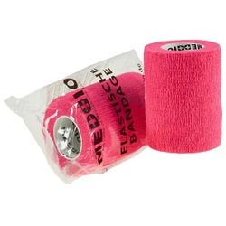 meDDio Pferdebandage 1 Haftbandage Selbsthaftende Bandage/Fixierbinde 7,5cm x 4,5m pink rosa