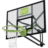 EXIT TOYS EXIT Galaxy Basketballkorb zur Wandmontage mit Dunkring - grün/schwarz