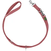 Hunter Hundeleine Führleine Inari 2 m x 2 cm pastellrot
