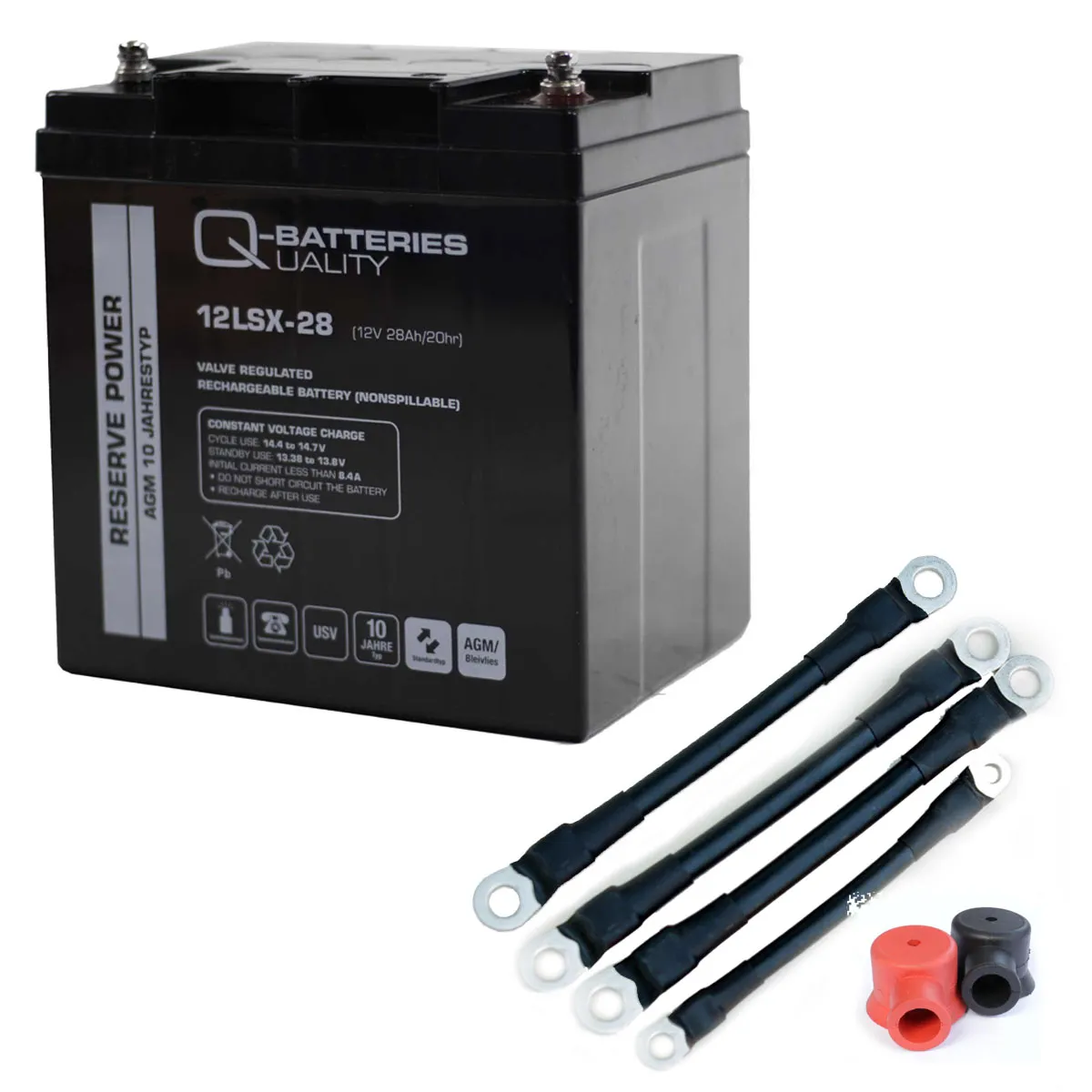 Q-Batteries 216V Zentralbatterieanlage für Sicherheitsbeleuchtung inkl. Zubehör