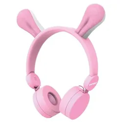 Kidywolf Kopfhörer mit Kabel & Hasenohren abnehmbar