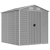 vidaXL Gartenhaus 1,91 x 2,15 m Hellgrau