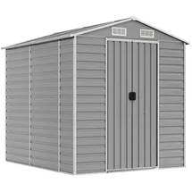 vidaXL Gartenhaus 1,91 x 2,15 m Hellgrau