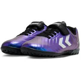 hummel Top Star Turf TF VC 2.0 Kinder Weiß/Blau/Lila/Schwarz 34