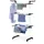 EasyMaxx 16 m schwarz/weiß