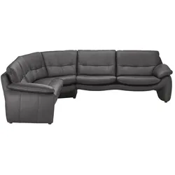 smart Ecksofa  Melodie ¦ grau ¦ Maße (cm): B: 255 H: 80 T: 280