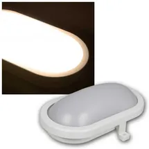 McShine LED Feuchtraumleuchte 12W 216x118x79 mm weiß