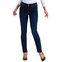 CROSS JEANS ® Cross Jeans Slim-fit-Jeans Anya Blau Hoher Bund Reißverschluss W 27 L 32