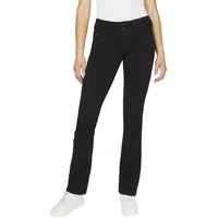 Pepe Jeans Damen Jeans Gen Regular Fit Schwarz Xd9