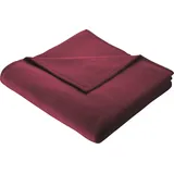 Biederlack Cotton Home Kuscheldecke 150 x 220 cm Rot