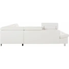 sit&more Ecksofa »Limit L-Form«, wahlweise mit Bettfunktion und Bettkasten