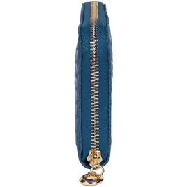 Samantha look Geldbörse Damen Portemonnaie blau