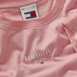 Tommy Jeans Slim Essential Logo 1ext Kurzarm-T-Shirt Ballet Pink M