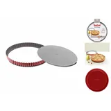 Tefal j1641514 Tart Mould Loose Base, Stahl, 28 cm