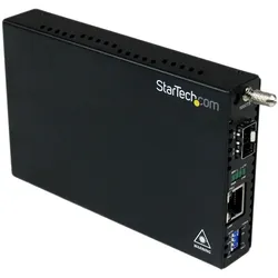 StarTech.com Gigabit Ethernet LWL / Glasfaser Medienkonverter mit SFP - 1000 Mbi