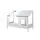58 aufm Kessel Baumhausbett Katleen 214x105x159 Kinderbett Massivholz+MDF Weiß | Weiß