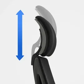 CLP Kanab Ergonomisch Schwarz