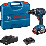 Bosch GSB 18V-55 Professional inkl. 2 x 2 Ah + L-Case 06019H5305