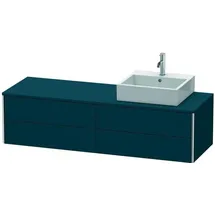 Duravit XSquare Waschtischunterbau wandhängend XS4914, 4 Schubkästen, 1600 x 548mm × 40 × 54,8 cm,