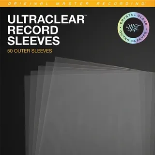 Schallplattenhüllen - Mobile Fidelity Archival UltraClear Record Outer Sleeves | Packungsinhalt: 50 Stück