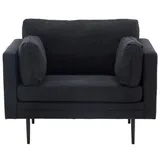 venture home Sessel Polyester schwarz