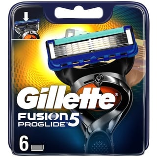 Gilette Fusion5 ProGlide Rasierklingen, 6 Stück