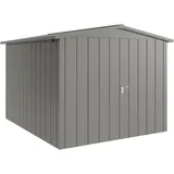 hörmann stauraumsysteme Juno Gerätehaus 2,62 x 3,10 m Grau