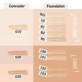 Rimmel London Match Perfection Foundation 30 ml 010 Light Porcelain