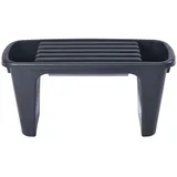 Trendline Gartenkniebank 2 in 1 60 x 22 x 30,5 cm Schwarz