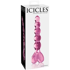Icicles No 43 Heart Glasdildo -