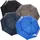Mizuno Twin Canopy Umbrella Regenschirm schwarz