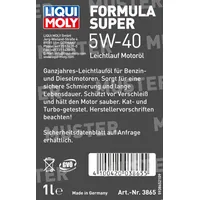 Liqui Moly Formula Super 5W-40 1 L