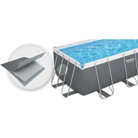 BESTWAY Rahmen-Gartenpool 412 x 201 x 122 cm inkl. Filterpumpe