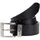Tom Tailor Herrengürtel Leder 4 cm schwarz 90